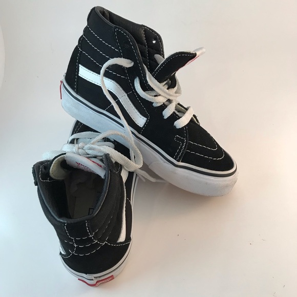 Kid’s Vans Hightop Sneakers - Picture 3 of 9